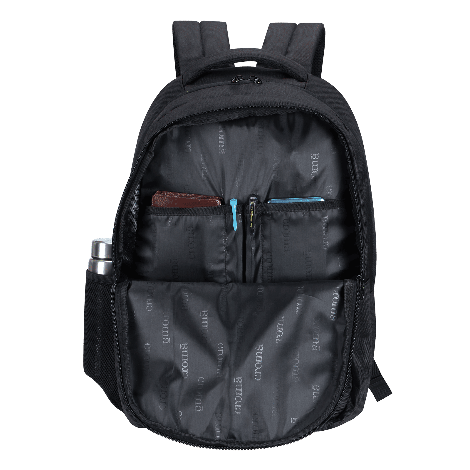 Buy Croma AZ PU Leather Laptop Backpack for 14 Inch Laptop (16 L